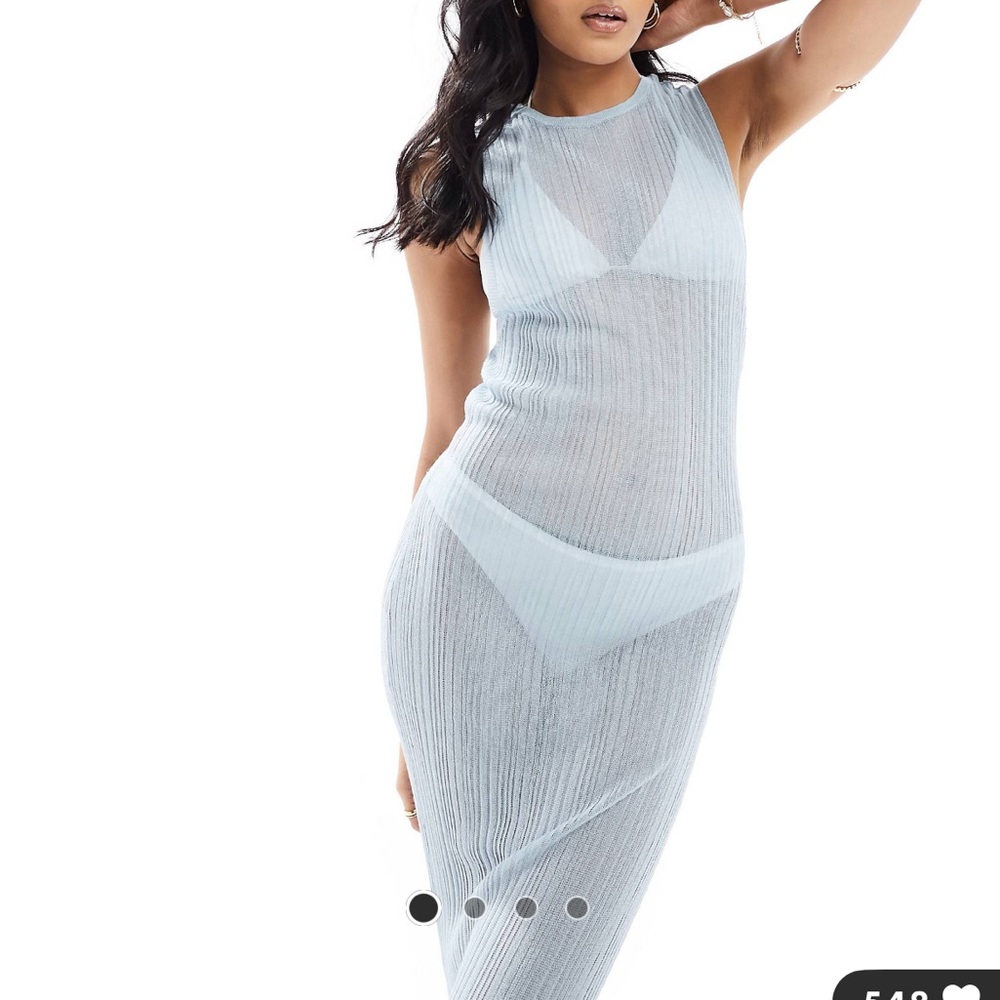 ASOS dress sheer